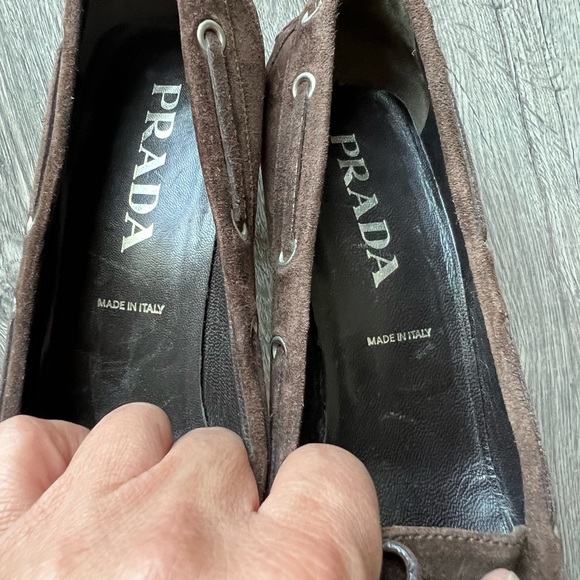 Vintage Prada kitten heel Mocassin - Picture 10 of 10